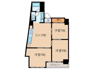 上前津寿ビルの物件間取画像